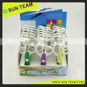 2016 NEW Wholesale Colorful Zig Zag Shaped Craft Scissor thumbnail-4