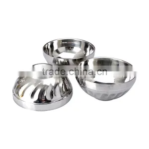 Stainless Steel Buffet Bowl/Diagonal Food Bowl/Fruit Bowl for Cafeteria thumbnail-3