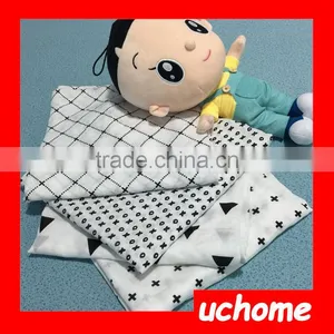 UCHOME Hot Sales Breathable Bamboo Muslin Swaddle Blanket, Baby Swaddle thumbnail-1