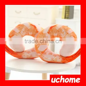 UCHOME Creative Funny Shrimp Shaped Pillow U Throw Neck Pillow thumbnail-5