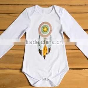 2017 New Fashion Long Sleeves 100% Cotton Baby Romper Unsex Toddler thumbnail-2