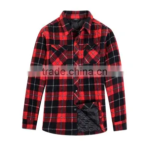 2016 Hot Sale Oem Service Fashion Style Polar Fleece Warm Shirt Fleece Jacket thumbnail-1