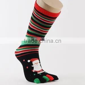 Popular Crazy Selling Christmas Five Toes Socks thumbnail-3
