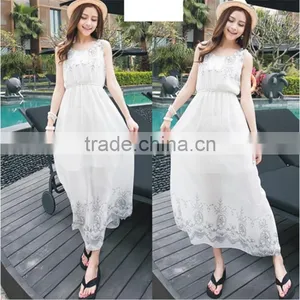 New Summer Ladies Casual Dress Woman Clothes Elegant Long Evening Party Women's Summer Dresses Wholesale thumbnail-6