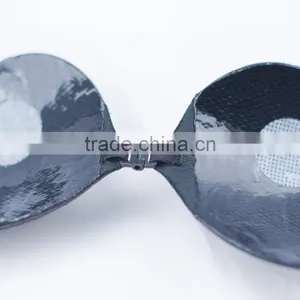 Hot Sale Ladies Sexy Net Underwear Silicone Boobs Bra thumbnail-6