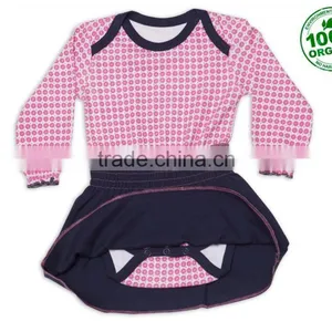 Organic Cotton Onesie Dress thumbnail-3