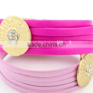 American Summer Leather Flower Bracelets,beach Holiday Gift Bracelets,cheap Promotion Bracelet thumbnail-6