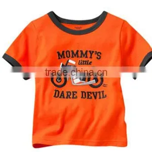 100% Cotton Summer Boys Short Sleeve Cartoon O-neck t Shirts Children's Summer Clothing thumbnail-1