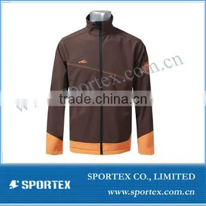 2014 New Design Mens Outdoor Clothing, High Quality Outdoor Gear for Men, Mens Windproof Softshell Jacket thumbnail-1