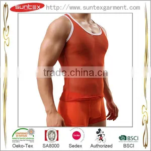 Suntex Women Hot Sale Fitness Gym Wear Men Tank Vest Sports Tank Top thumbnail-4