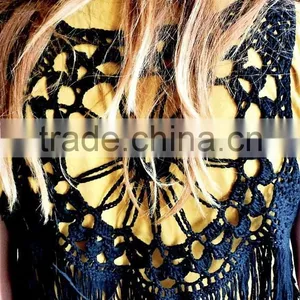 Wholesale Festival Fashion Women Crochet Vest thumbnail-4