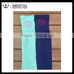 Plain Monogrammed Swimsuit Cover Up thumbnail-1