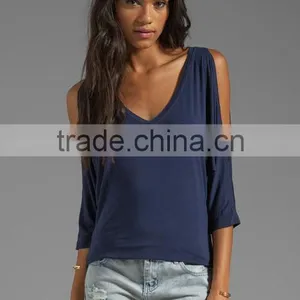 Open Shoulder T-shirts thumbnail-1