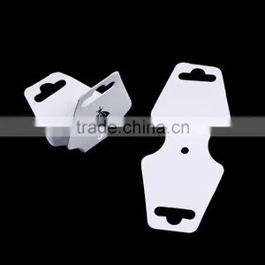 Paper Jewelry Display Card Bottle White Skirt Pattern 10cm(3 7/8") x 4cm(1 5/8"), 1 Piece thumbnail-3