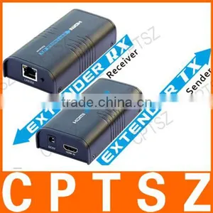 Up to 100m-120m HDMI HD 1080P Over Ethernet CAT5e/6 LAN Cable Extender TCP/IP UKUp to 100m-120m HDMI HD 1080P Over Ethernet CAT5 thumbnail-1