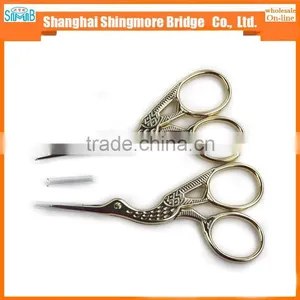 2017 China Supplier Hot Sales Good Quality Overgild Crane Scissors With Cheap Price thumbnail-6