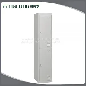 Single Metal 2 Doors Garment Fixing Shoes Fixing Storage Mechanical Lock Locker thumbnail-2
