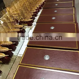 2017 NEW Style High Quality Beautiful Real Gold Plated Dhow With Souviner Gift thumbnail-2