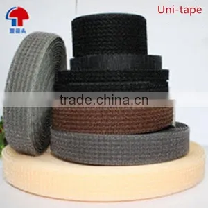 Grey Colour Uni-tape Combined Hook and Loop Male and Female Side in One Surface thumbnail-5