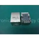 IEEE 802.3 90 Degree Cable SMT 8 Pin RJ45 Connector / Tab-Down Computer RJ 45 thumbnail-1