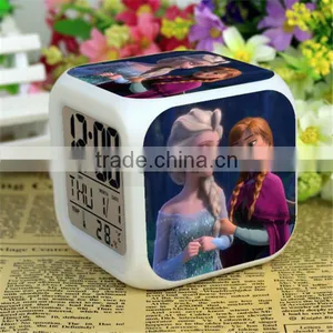 2015 Calendar LED Digital Clock Desktop Alarm Clock Carpet Alarm Clock thumbnail-3