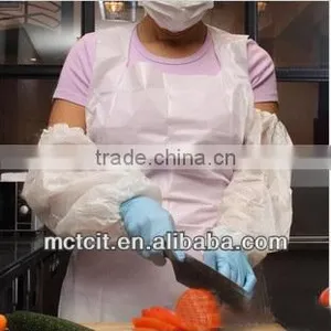 Disposable PE Plastic Aprons by Recycled Material Made In China thumbnail-1