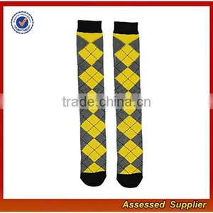 Wholesale Best Quality Customized School Uniform Socks JH70 thumbnail-2