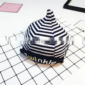Cute Baby Boys &girls Striped Cotton Hat Good Quality Baby Caps thumbnail-6