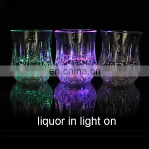 Eco Friendly LED Automatic Lighting Liquor Cup for Bar 200ml thumbnail-2