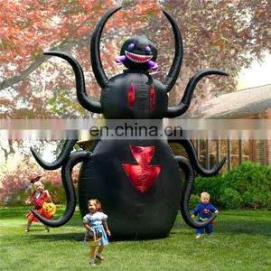 2017 Halloween Cute Colorful Inflatable Spider Advertising thumbnail-1