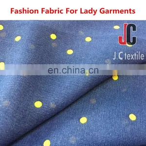 100% Polyester 100D Fabric Chiffon Printed Fabric for Ladies Dress thumbnail-4