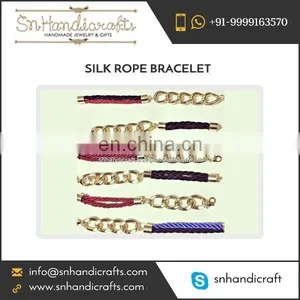 Best Quality Attractive Look Silk Rope Bracelet From Authentic Dealer thumbnail-1