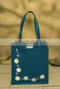Shopping Bag in Denim thumbnail-1