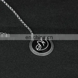 Zootopia Inspired Cute Animal Lazy Tree Toed Sloth Glow in Dark Pendant Necklace,lazy Men Flash Charm Necklace thumbnail-2