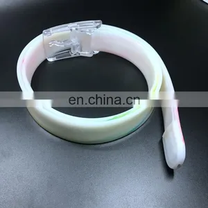2018 Hot Sales Customized CMYK Logo Belt Silicone Buckle Running Belt thumbnail-4