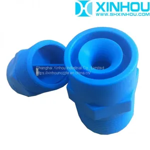 Plastic PP High Flow Pipe Cleaning Spray Full Cone Nozzle thumbnail-1