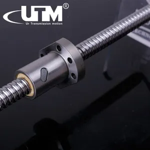 High Working Efficiency Customized Length End Machining Ball Screw Price SFU4010 thumbnail-4