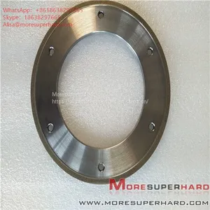 164*6*105*3*3 Metal Bond Diamond Grinding Wheel for Glass Machine Alisa@moresuperhard.com thumbnail-1
