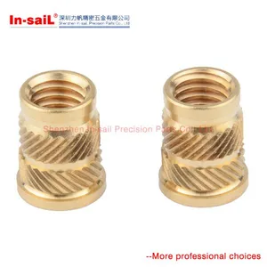 In-saiL Thread Inserts for Plastic,Ultrasonic Inserts,heat Staking Inserts thumbnail-1