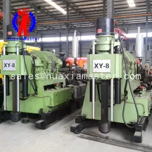 XY-8 Hydraulic Core Sample Drilling Rig Large Drill Machine Top Quality thumbnail-1