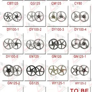 Cheap Wholesale Motorcycle Accessories Bajaj Ct100 Motorcycle Wheels thumbnail-5