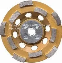 Double Row Diamond Grinding Cup Wheel for Concrete thumbnail-1
