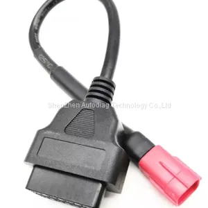 OBDII 6 Pin To OBD2 Diagnostic Adapter Harness Cable For Suzuki GSXR1000 thumbnail-4
