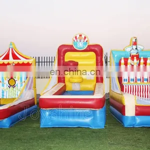 3pcs Inflatable Stalls Game Packages Active Fun Carnival Games Basketball Toss Shooting thumbnail-4