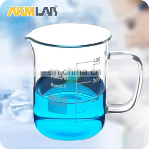 AKMLAB Heat Resistant Pyrex Glass Beaker Mug thumbnail-4