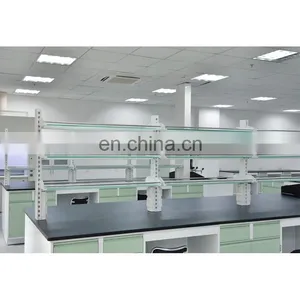 Biotechnology Chemical Laboratory Table Steel Workbench Island Work Bench thumbnail-2