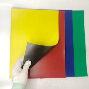 Customized High Quality Rubber Magnet Sheet With Color PVC thumbnail-1
