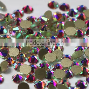 Factory Price Wholesale Crystal AB Flatback Clothing Hotfix Rhinestone thumbnail-5