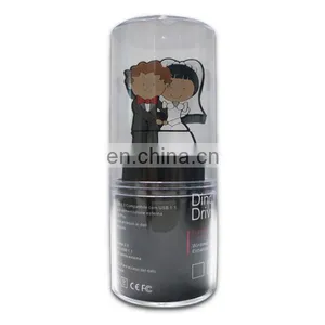 2021 Popular Gift 32GB Flash Drive Storage Pendrive Custom Bride and Bridegroom USB Memory thumbnail-4