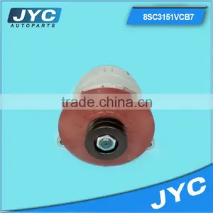 Car Alternator, 24v Small Alternator, Low Rpm ac Alternator Generator 24V*2groover*Double Feet110*right thumbnail-2